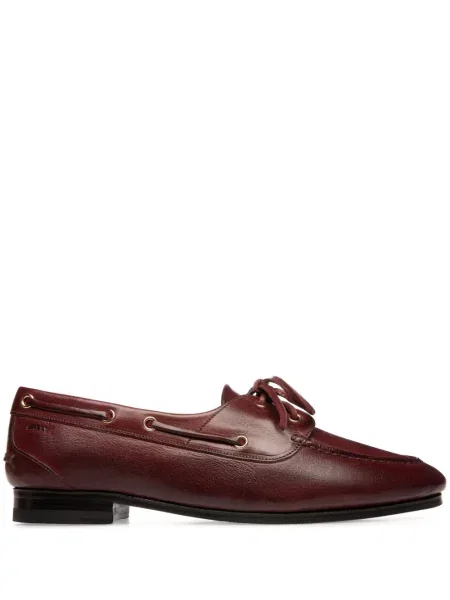 Pantofi loafer Bally roșu