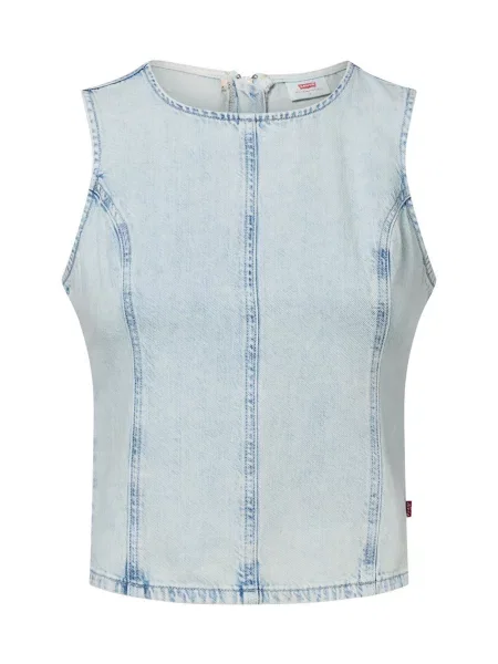 Levi's Bluzka Kobiety jednolity M niebieski