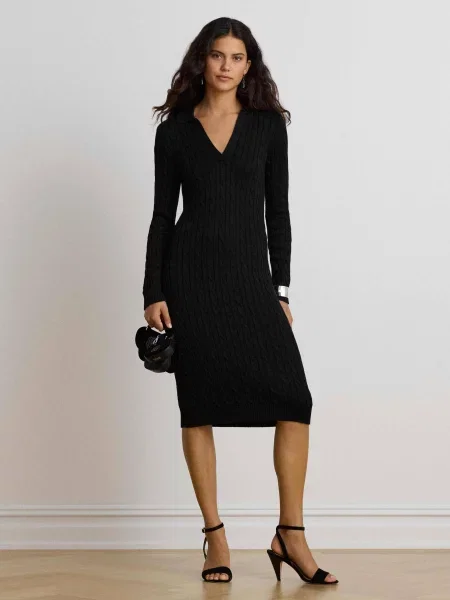 LAUREN RALPH LAUREN Rochie negru