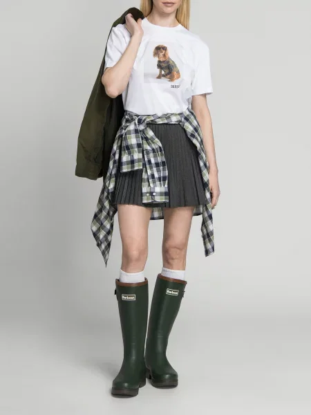 Футболка Barbour біла