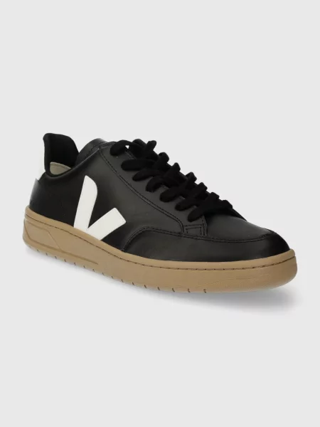 Veja sneakersy skórzane czarny