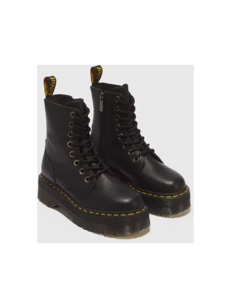 Botki Dr. Martens skórzane czarne