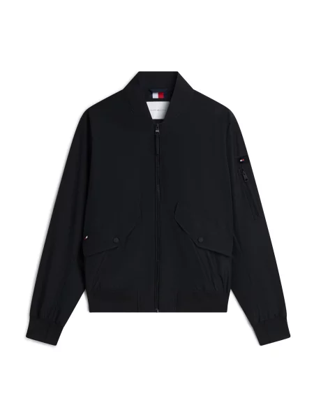TOMMY HILFIGER Geacă de primăvară-toamnă negru