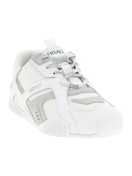 Sneakersy Versace zamszowe białe
