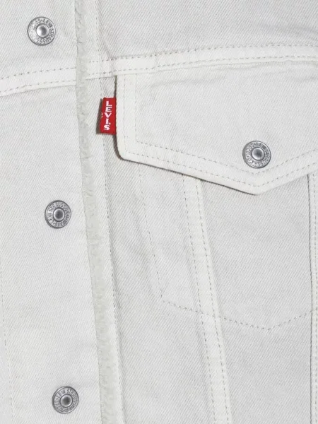 Gulerat geacă de blugi Levi's® evazată albastru