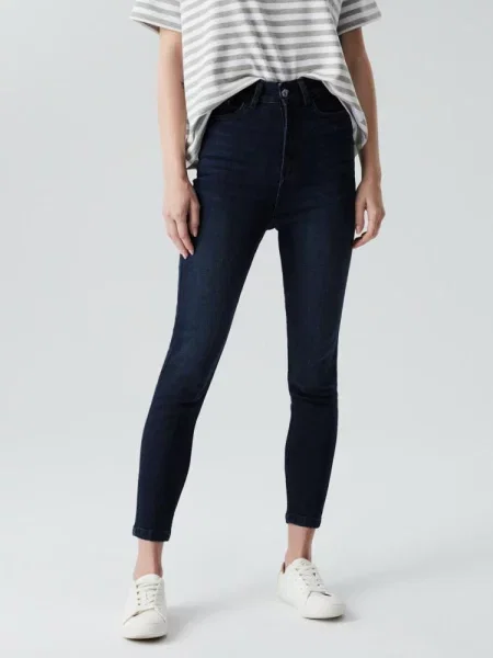 Скіні джинси DIVERSE Unana бавовна/еластан синій