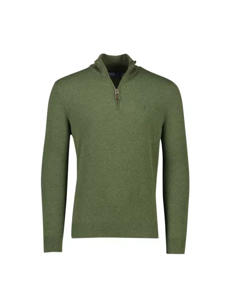 Sweter Polo Ralph Lauren wełniany zielony