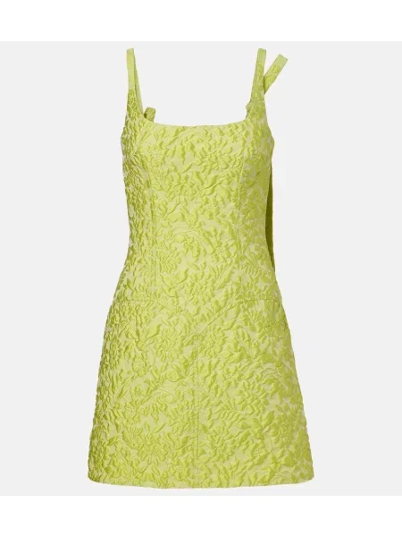 Sukienka w kwiaty Emilia Wickstead w kwiatki zielona