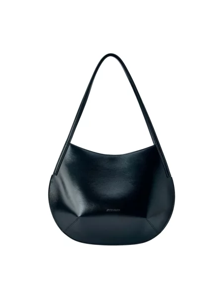 Torebka Jil Sander skórzana czarna