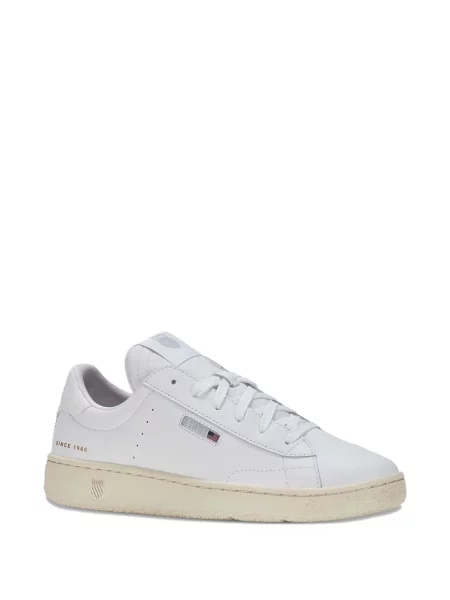 Sneakerși K-swiss din piele alb
