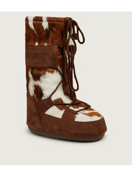 Moon Boot Bocanci MB Icon Archive | piele | piele întoarsă maro