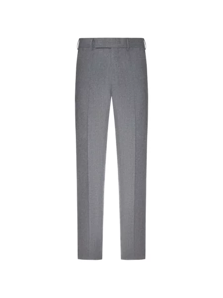 Pantaloni Zegna de lână gri