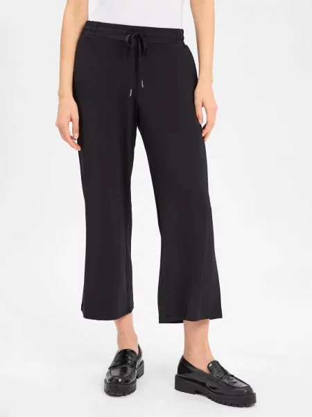 Comma Letnie spodnie Kobiety 36 czarny