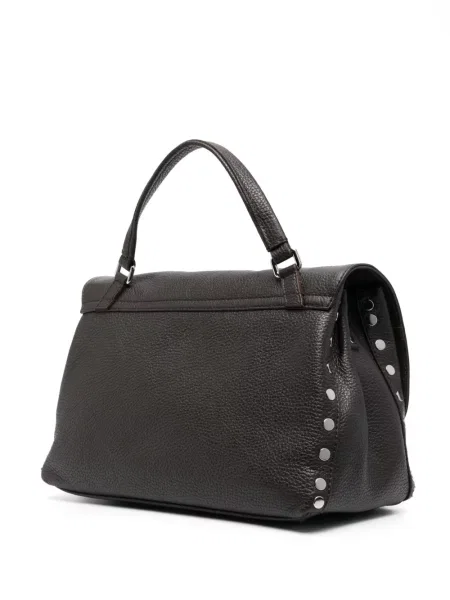 Geantă shopper Zanellato din piele maro