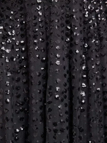Rochie midi Needle & Thread până la genunchi de costum negru