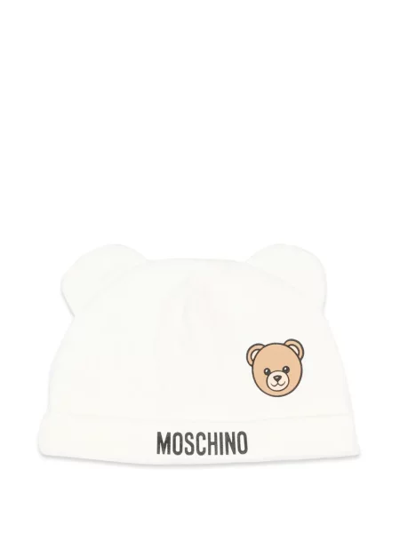 Czapka dziecięca Moschino biała
