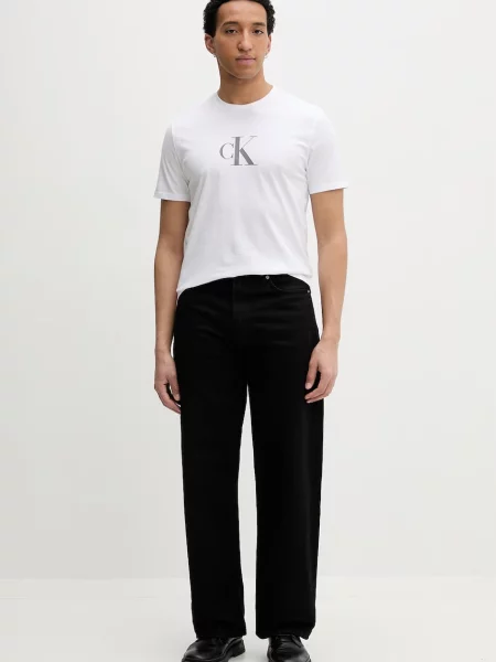 Calvin Klein tričko pánske biela
