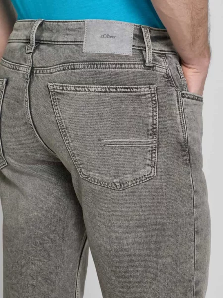 Dżinsy Bermudy / Regular Fit / Mid Rise / Straight Leg szare