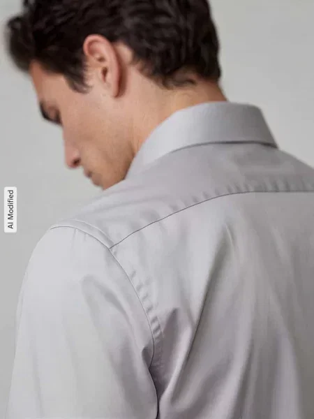 Koszula biznesowa o kroju slim fit z kołnierzykiem typu kent model ‘New Kent’ Seidensticker