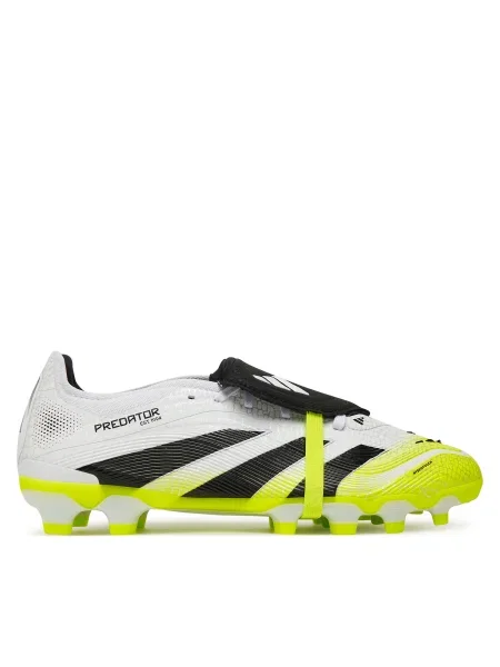 Ghete pentru fotbal adidas Predator Pro Fold-Over Tongue Multi-Ground alb