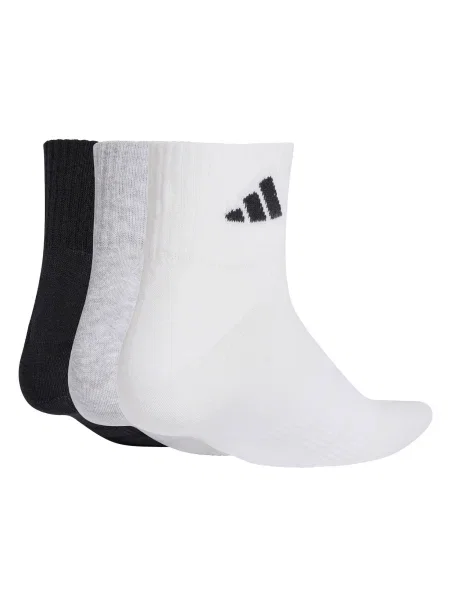 ADIDAS PERFORMANCE Sportzoknik szürke melír / fekete fehér