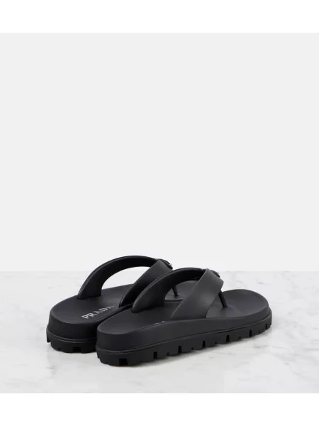 Chiloți tanga Prada negru