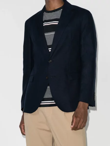 Vienakrūtis švarkas Polo Ralph Lauren mėlyna