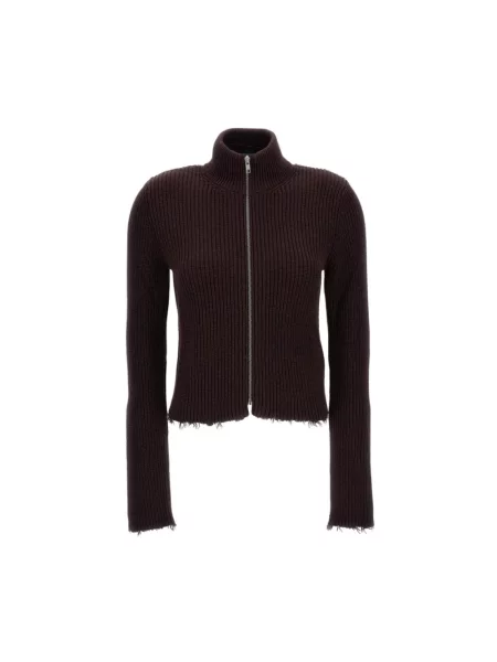 Sweter Mm6 Maison Margiela brązowy