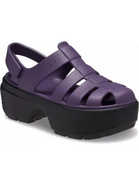 Sandały Dla Kobiet Crocs Stomp Fisherman Sandal fioletowe