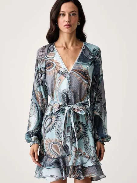 Guess rochie NICOLE albastru