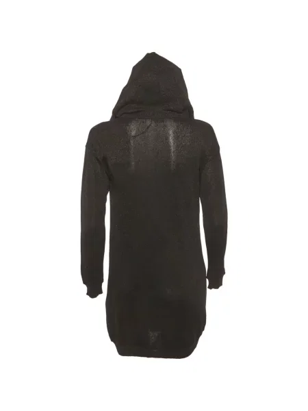 Rochie mini Elisabetta Franchi cu glugă negru