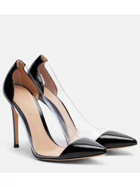 Pantofi cu toc Gianvito Rossi din piele negru