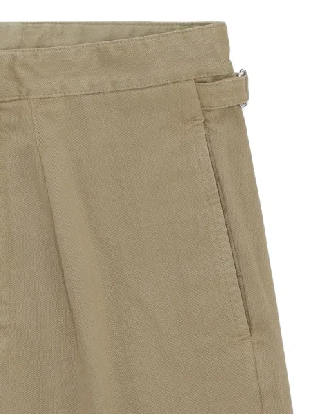 Pantaloni Fortela cu model herringbone