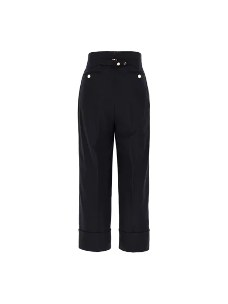 Spodnie Thom Browne niebieskie
