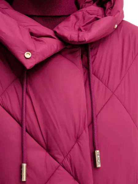 Palton Silvian Heach cu glugă violet