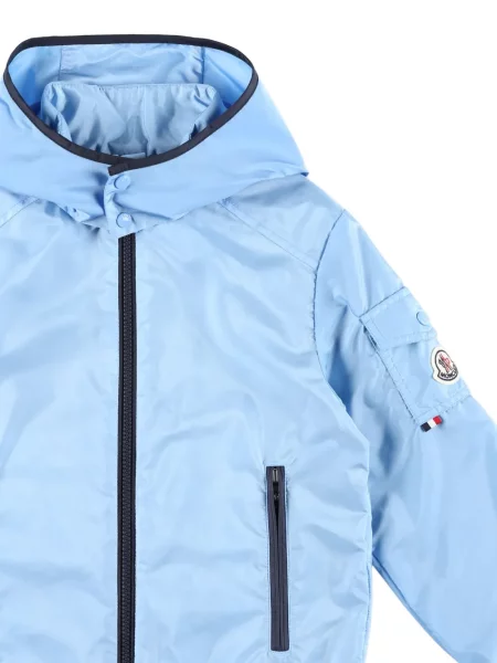 Kurtka dziecięca Moncler Enfant niebieska