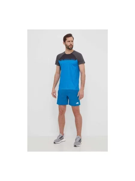 Pantaloni The North Face albastru