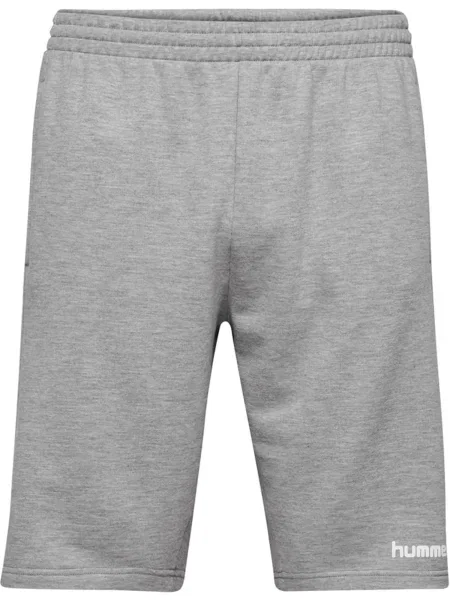 Hummel Pantaloni gri amestecat alb