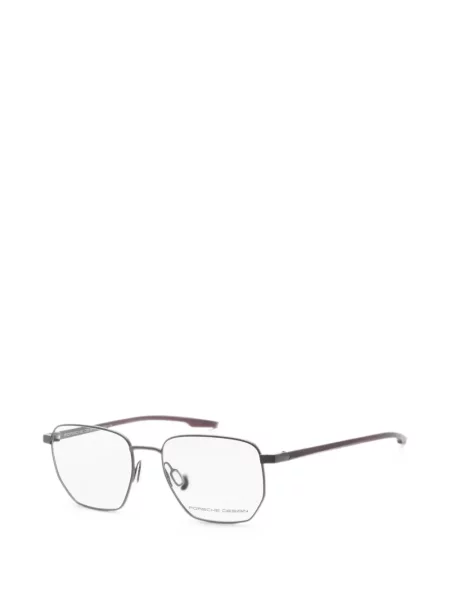 Ochelari de soare Porsche Design cu imprimeu geometric gri