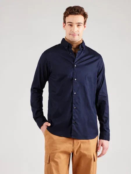 Jack & Jones Premium Srajca JPRBLALEWIS nočno modra