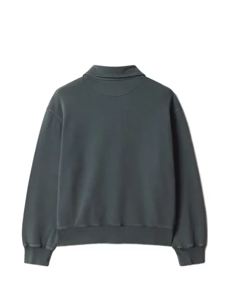Polo Maison Kitsuné με κέντημα γκρι