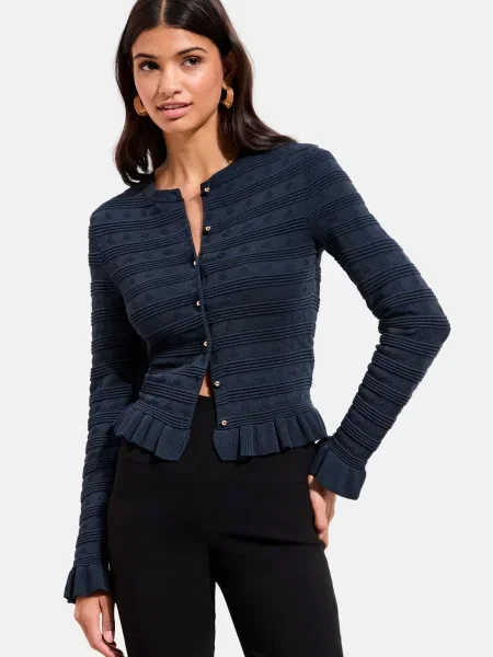 Friends Like These Geacă tricotată marin albastru