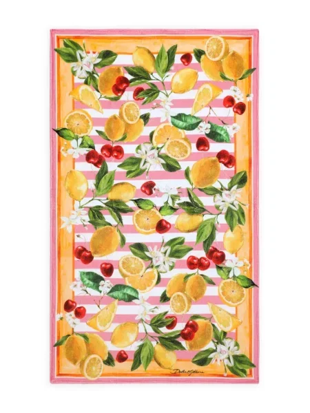 Dětské župan Dolce & Gabbana růžový