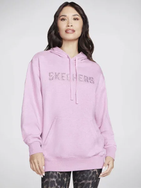 Худи Skechers розовое