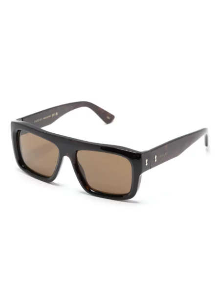 Saulės akiniai Gucci Eyewear ruda