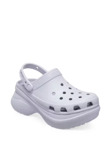 Saboți Crocs cu platformă violet