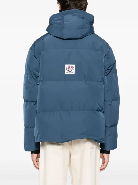 Geacă Aape By A Bathing Ape cu broderie albastru