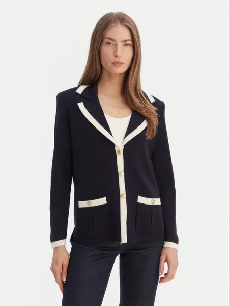 Luisa Spagnoli Cardigan Meridien Bleumarin