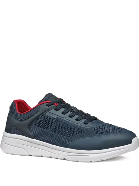 Sneakerși Geox albastru