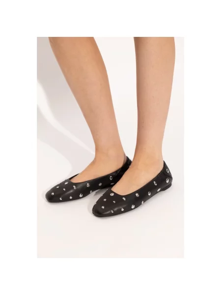 Balerinki Kate Spade skórzane czarne